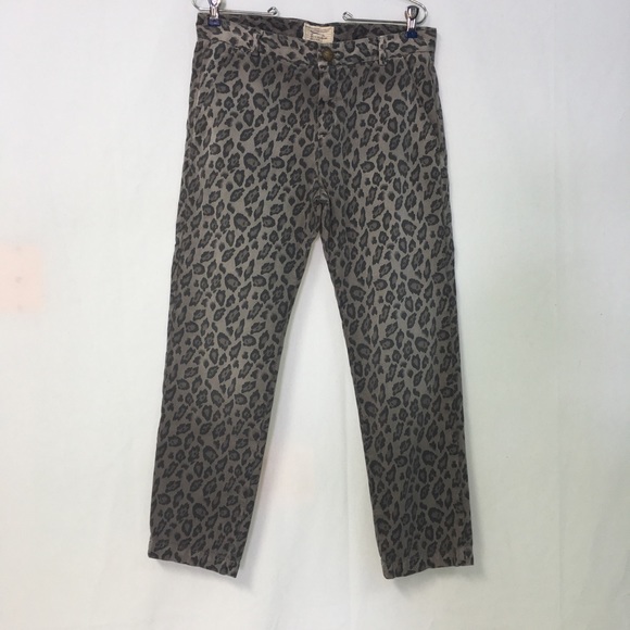 Current/Elliot Animal Print Chinos - Picture 2 of 6